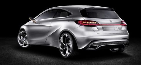 Parte trasera del Mercedes Clase A 2011