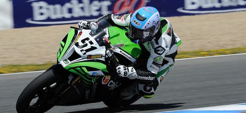 Santiago Barragán en el GP de Jerez 2011