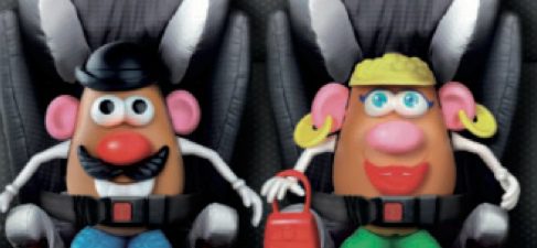 Toyota verso y Mr. Potato