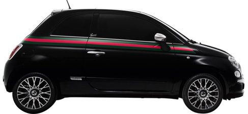 Fiat 500 by Gucci negro