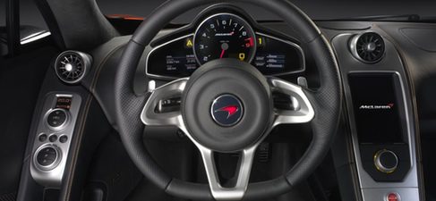 Interior del MP4-12C