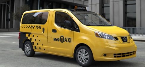 Nissan NV200 taxi Nueva York