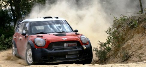 Mini John Cooper WRC test