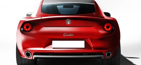 Alfa Romeo Giulia parte trasera