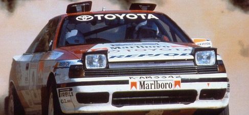 Toyota Celica con el que Sainz ganó el mundial de 1990