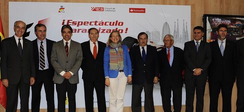 Presentación del GP de España 2011 en Madrid