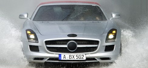 Frontal del SLS AMG