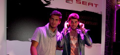  Maxi Iglesias y Jaime Alguersuari