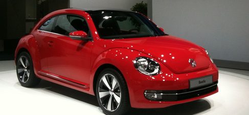 Perfil del Beetle expuesto en Barcelona