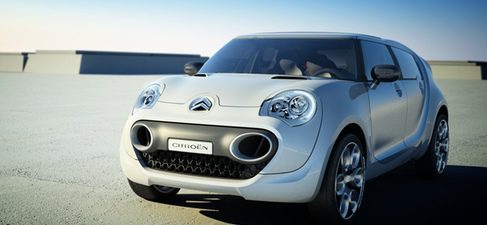 Parte delantera del Citroen C-Cactus