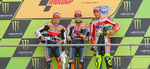Podio MotoGP Francia