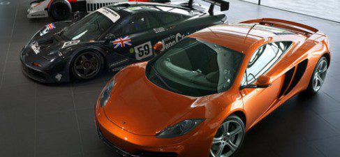 MP4-12C y F1