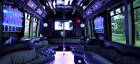 Limo Bus Dentro