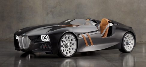 Perfil lateral del BMW 328 Hommage