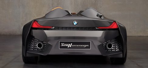 Vistra trasera del BMW 328 Hommage