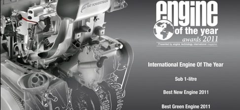 Cartel de los premios Engine of The Year