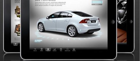 Aplicación ipad para el Volvo S60