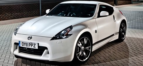 El 370z GT Edition visto de frente