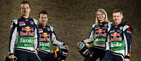 Componentes del Skoda Red Bull WRC