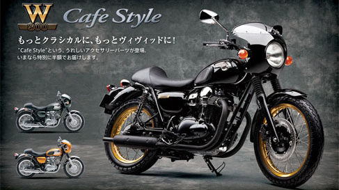 Kawasaki W800 Cafe Style