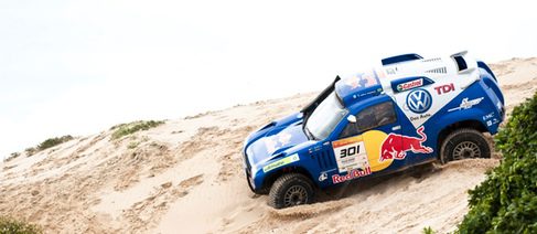 Volkswagen Touareg en el Dakar
