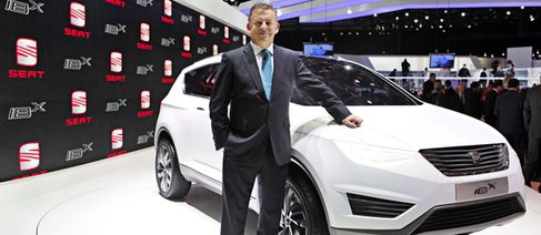 James Muir presidente de SEAT en Ginebra