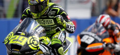 Iannone por delante de Marc Márquez en la República Checa