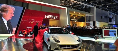 Ferrari FF en el Salón de Ginebra