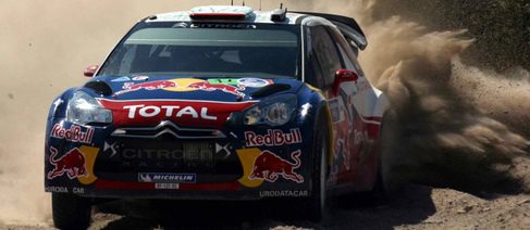 Sebastian Loeb en el Rallie de México 2011