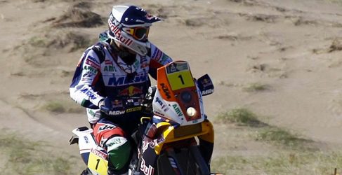 Marc Coma en el Dakar 2012