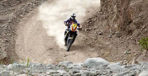 Cyril Despres en el Dakar 2012