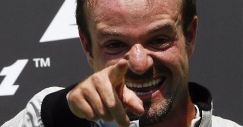 Rubens Barrichello podio