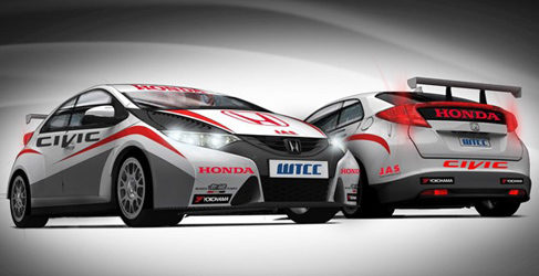 Boceto del Civic WTCC