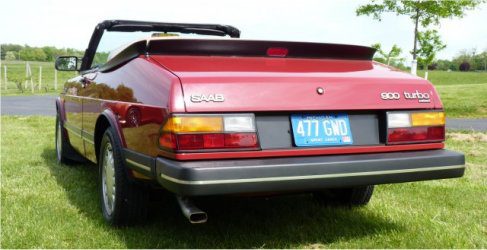 Saab 900 convertible