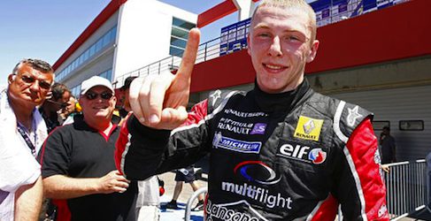 Jon Lancaster celebrando