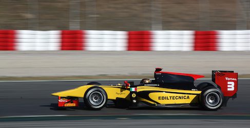 Davide Valsecchi test Barcelona