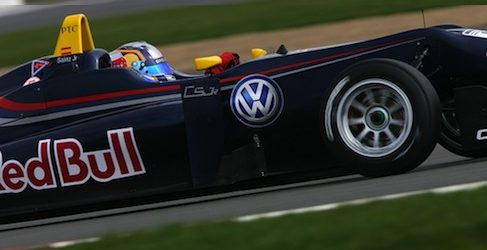 Carlos Sainz Jr test Silverstone F3 Británica