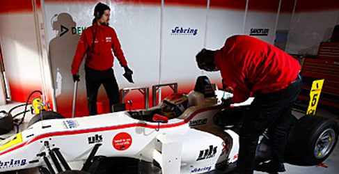 Felix Rosenqvist test Barcelona F3 Euroseries