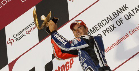 jorge lorenzo podio catar