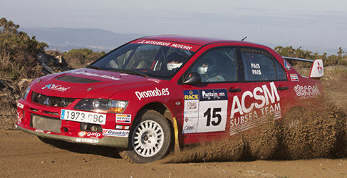 Alex Pais en el Rally de Cabanas de 2010
