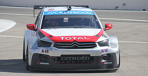 Sebastien Loeb con el Príncipe Alberto