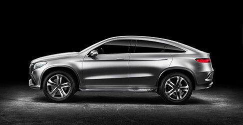 Mercedes Concept Coupé SUV Lateral