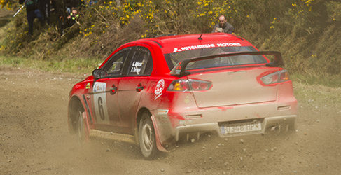 El barro estuvo presente en el Rally de Curtis