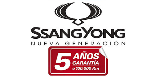 SsangYong 5 años de garantia