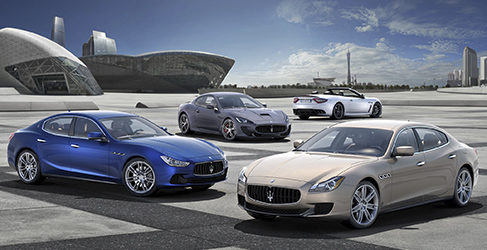 Foto de familia Maserati