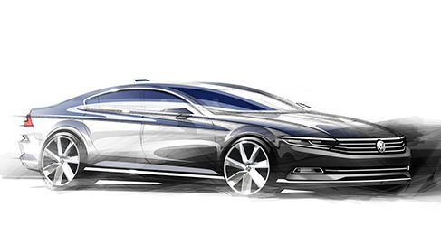 Teaser Volkswagen Passat