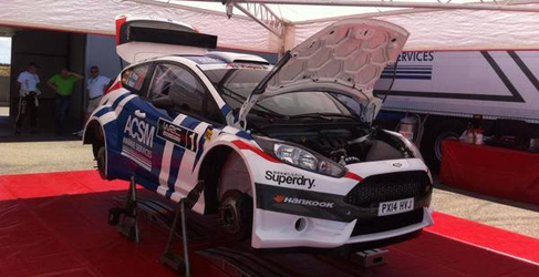 españoles rally polonia