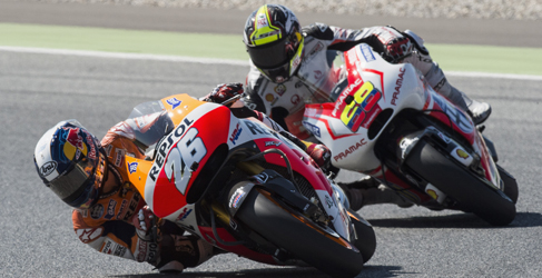 warm up motogp catal