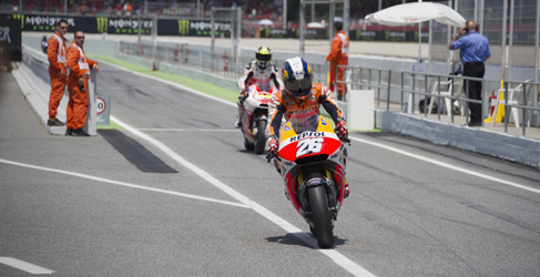 warm up motogp barna