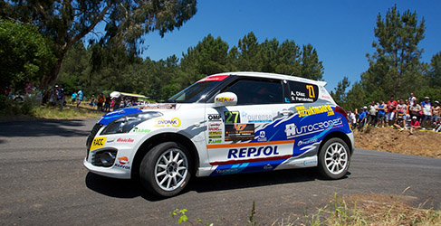 Adrián Díaz aprovechaba los problemas de sus rivales en la Copa Suzuki Swift